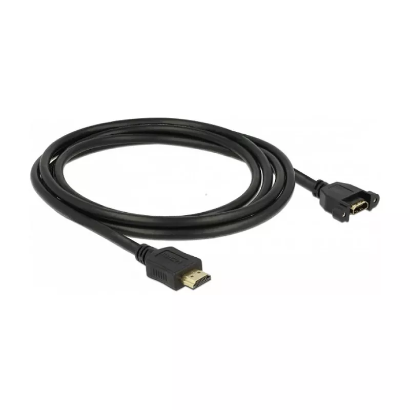 HDMI-kaabel DeLOCK 85464 2m HDMI tüüp A standardne must