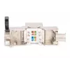 Keystone-moodul Digitus CAT 8.1 RJ-45 varjestatud lame valge