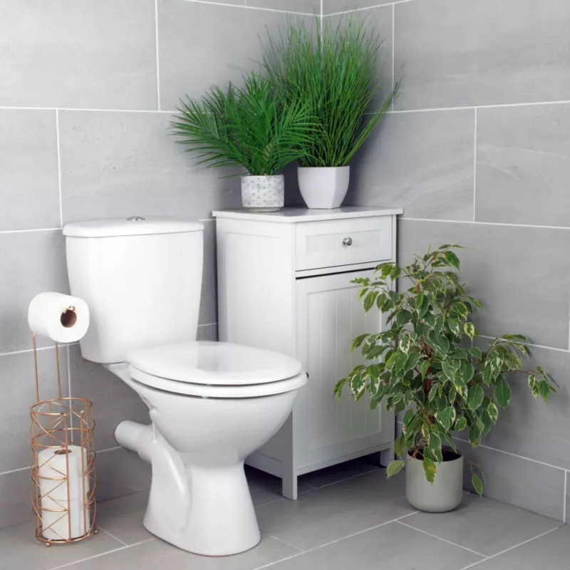 WC-pott Beldray LA030252UFFEU7 — antibakteriaalne, kergesti puhastatav disain