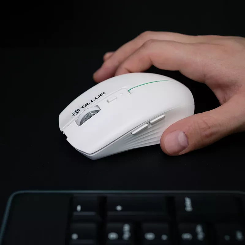 Tellur Silent Click Wireless hiir Valge