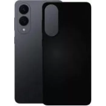 PEDEA Soft TPU-ümbris Samsung Galaxy S25 Edge'ile, must (111600036)
