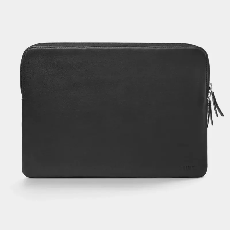16 MacBook Pro nahast ümbris - must