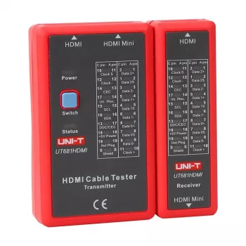 HDMI kaabli tester No name UT681HDMI — HDMI järjepidevuse ja juhtmestiku kontroll