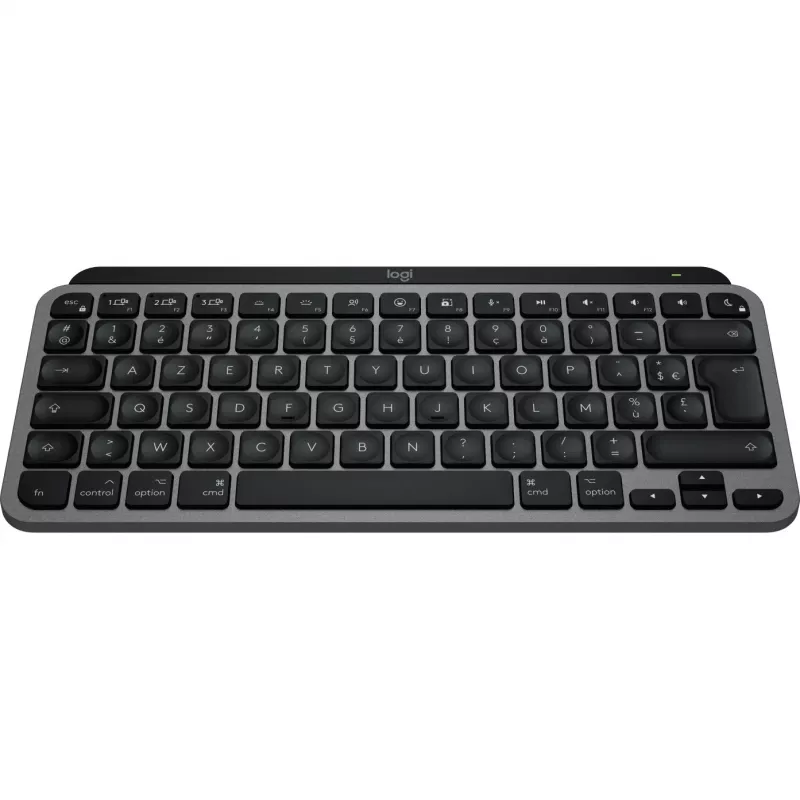 Logitech Master Series MX Keys Mini for Mac - klaviatuur - kompaktne - taustvalgustusega - juhtmevaba - Bluetooth LE - AZERTY - prantsuse - kosmosehall (920-012646)