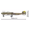 Cobi ehitusklotsid Lockheed P-38H Lightning komplekt 5763 — mudelikomplekt, kogutav lennukimudel