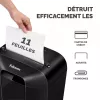 Powershred | LX70 | Must | 18 L | Krediitkaartide purustamine | dB | Paberikäsitlus standard/väljund 11 lehte korraga | Ristlõikepurusti | Garantii 24 kuud