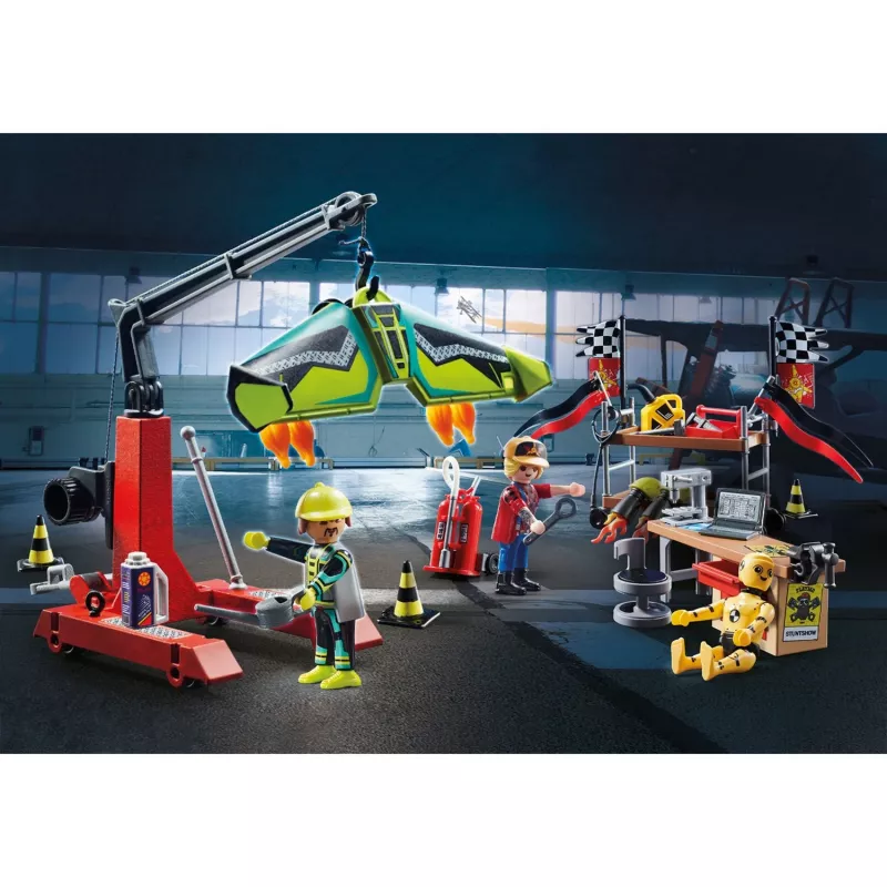 70834 Air Stuntshow Servicestation, ehitukomplekt