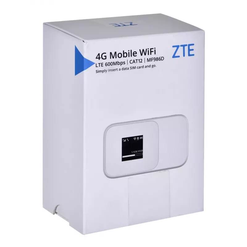 Ruuter ZTE MF986D 4G UFI LTE CAT12/13 1x USB Type C, 1x SIM pesa 2x TS-9