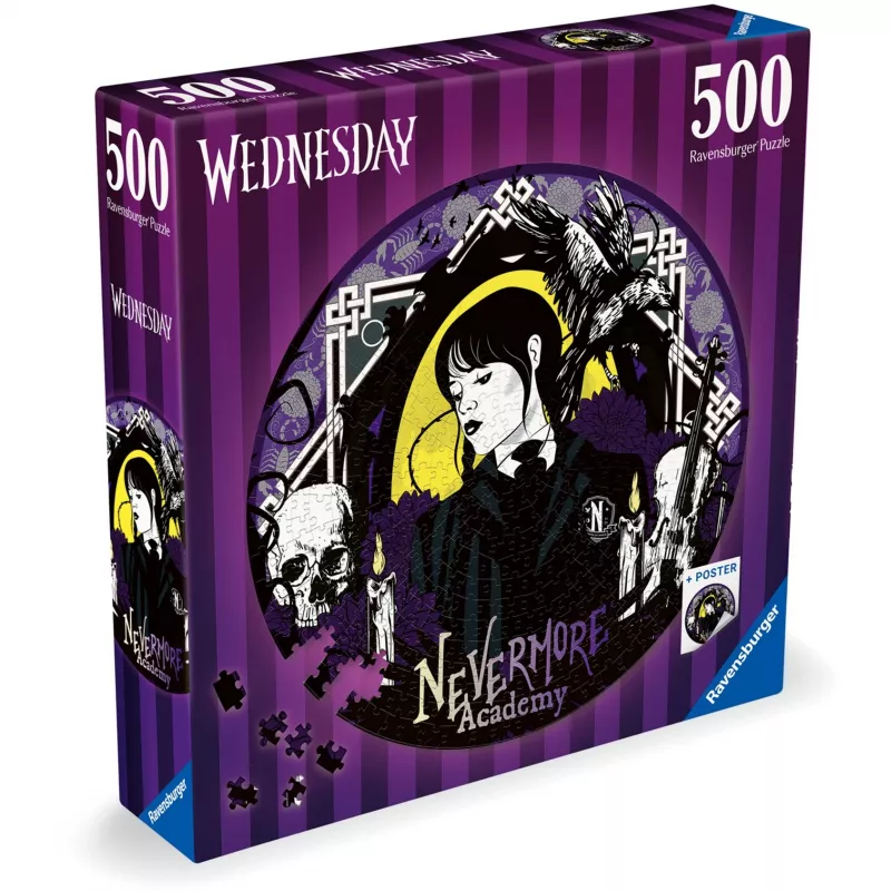 Ümmargune pusle Wednesday (500 tk)