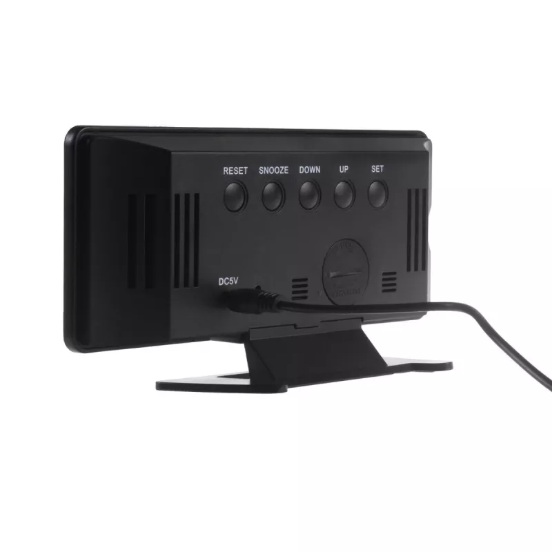 Digitaalne LED äratuskell GreenBlue GB395 koos temperatuuri näiduga