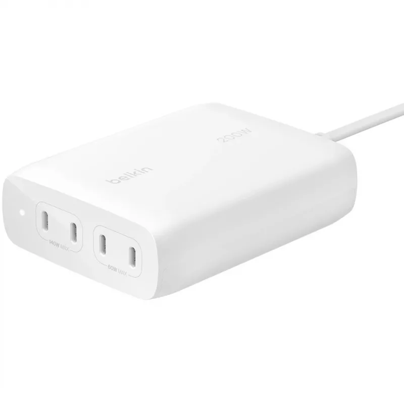 Belkin WCH010VFWH mobiilseadme laadija Valge Siseruum