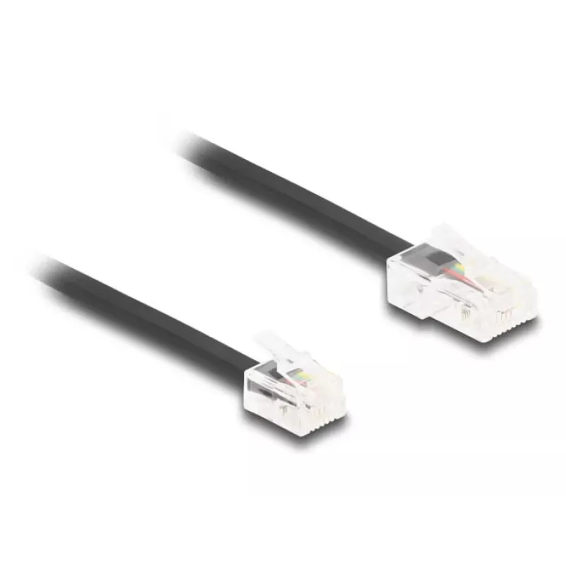 Telefonikaabel DeLOCK 88036 RJ45 RJ11-le 2m Must