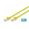 Digitus DK-1644-A-020-Y-10 Etherneti paigalduskaabel kollane