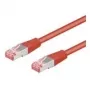 Wentronic Goobay CAT 6 paigalduskaabel, S/FTP (PiMF), punane, 30 m - LSZH halogeenivaba, vask (68286)