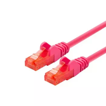 Võrgukaabel LOGON TCU66U100M Cat6 U/UTP 10 m magenta RJ-45–RJ-45