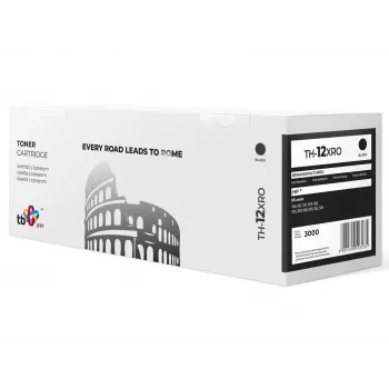 Toner TB Ühilduv HP Q2612X Must,3000,ref