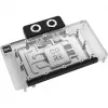Graafikakaardi veeblokk Alphacool RTX 5080 Phoenix läbipaistev hõbedane tagapaneeliga