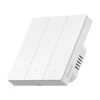 Puutetundlik seinanupplüliti Sonoff ZBM5-3C-86W 3-kanaliga Zigbee, 3 gruppi, süvistatav
