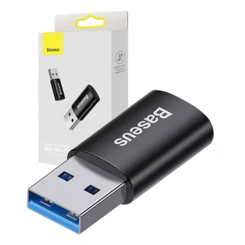 Adapter Baseus Ingenuity USB Type-A (female) to USB USB-C (male) 10 Gbit/s, must, 14×22×8 mm