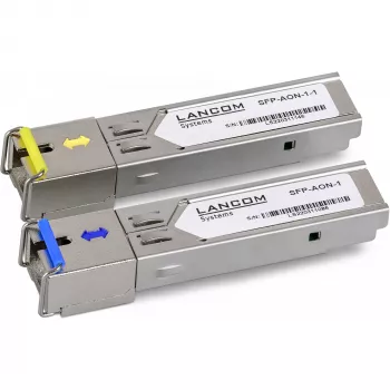 Lancom Systems SFP-BiDi1550-SC1 SFP kiudoptiline transiiver 1000 Mbit/s, hõbedane