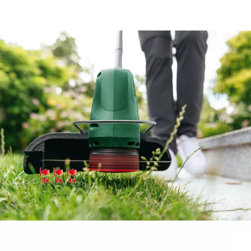 akunurmikutrimmer EasyGrassCut 18-260, 18 V (roheline/must, 2x liitium-ioonaku 2,0 Ah, POWER FOR ALL ALLIANCE)
