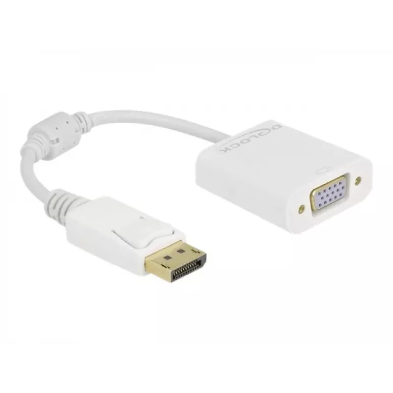 Adapter DisplayPort 1.2 isane VGA emasele DeLOCK 61007
