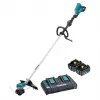Makita DUR368LPT2 võsalõikur/muruniiduk 35 cm Aku Must, Sinine