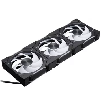 Phanteks D30 120 mm ARGB PWM korpuse ventilaatorid - must, 3-pakk