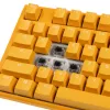 Ducky One 3 klaviatuur, mängimine, USB, QWERTY, inglise, kollane