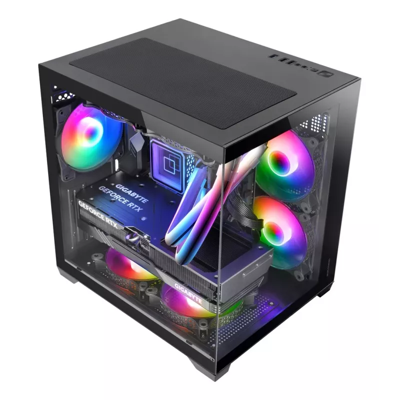 Mars Gaming MC-VIEW2 Mini Tower Must