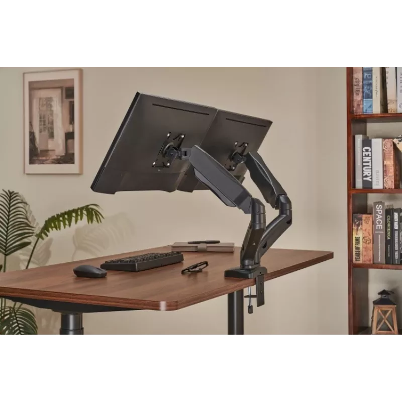 Monitor Arm up up Economical Interactive Counterbalance Dual Monitor Arm Matte Must VESA 75x75/100x100