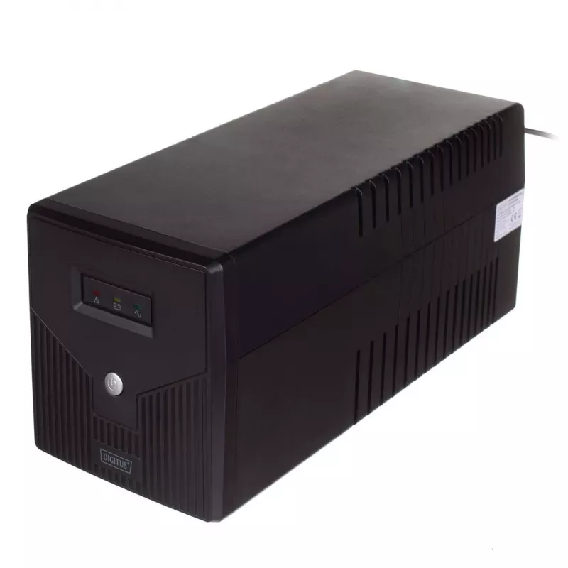 Digitus DN-170065 katkematu toiteallikas (UPS) Line-Interactive 0.8 kVA 480 W 4 AC-pistikupesa