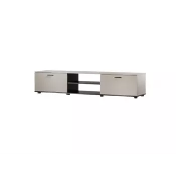 TV-kapp Cama Meble SOHO 180x43x37 cm — kašmiirpealne, must raam
