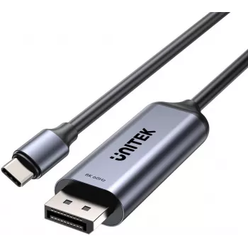 Unitek USB-C–DisplayPort 8K kahesuunaline kaabel 1,5 m