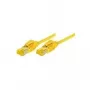Tecline Premium - patch-kaabel - RJ-45 (M) kuni RJ-45 (M) - 50 cm - SFTP, PiMF -Cat.7 toorkiukaabel (kaabel) / CAT 6a (pordid) - varjestatud, halogeenivaba, takerdumisvastane - kollane (70700Y)