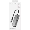 Satechi dokkimisjaam 4-in-1 ST-H3C25EM USB-C 3.2 Gen2 Hall (ST-H3C25EM)