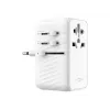 Fixed | Voyager 85W reisiadapter EU, UK ja USA/AUS pistikutele, 4xUSB-C ja 1xUSB väljundiga | Adapter