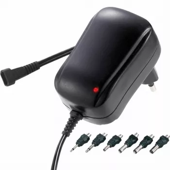 S-Impuls universaalne toiteplokk 6 adapterit 3-12V 12W