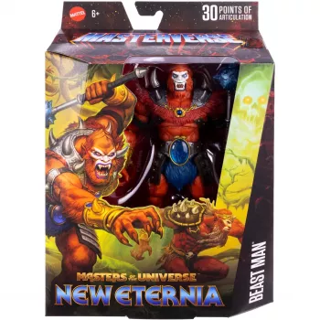 Action figure MATTEL Masterverse Core Beast Man JBP80 – kogumisväärne poseeritav kuju