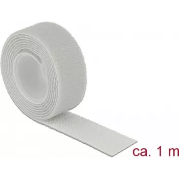 Takjakinnituslint DELOCK 18278 — hall, 20 mm × 1 m, 1 tk