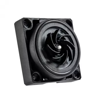 BitsPower K1M pump — kompaktne must vesijahutuspump, 8–16 V, 0.7 A, 8.4 W, 62×62×28,1 mm