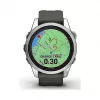 Garmin fēnix 7S Pro 3.05 cm (1.2) MIP 42 mm Digitaalne 240 x 240 pikslit Puutetundlik Hõbedane Wi-Fi GPS (satelliit)