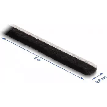 DeLOCK harjatihend isekleepuv 8 mm pikkus 5 m must