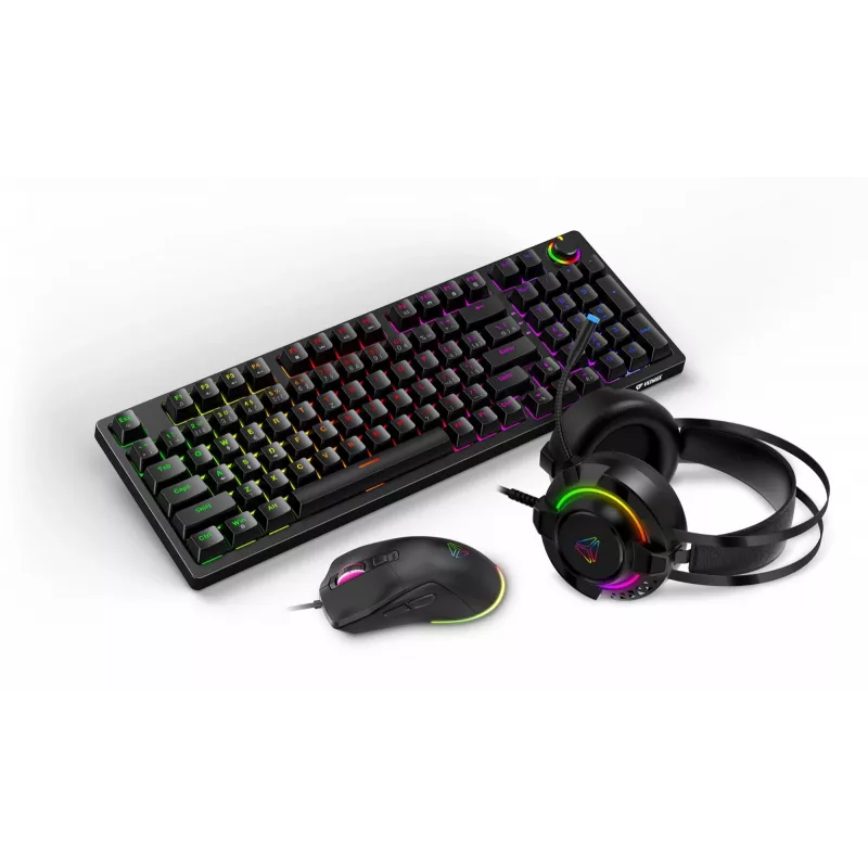 Mängukomplekt Yenkee YGS 03 ECLIPSE 3-in-1 (klaviatuur, hiir, peakomplekt)