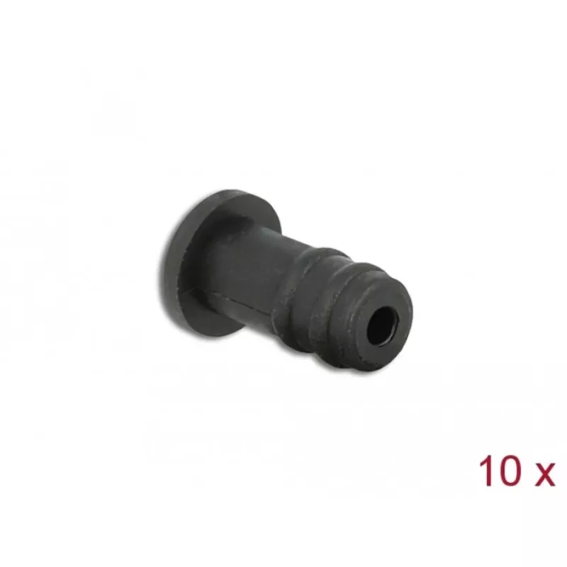 Tolmukate DeLOCK 60251 3,5 mm stereopistikupesale emane 10 tk must