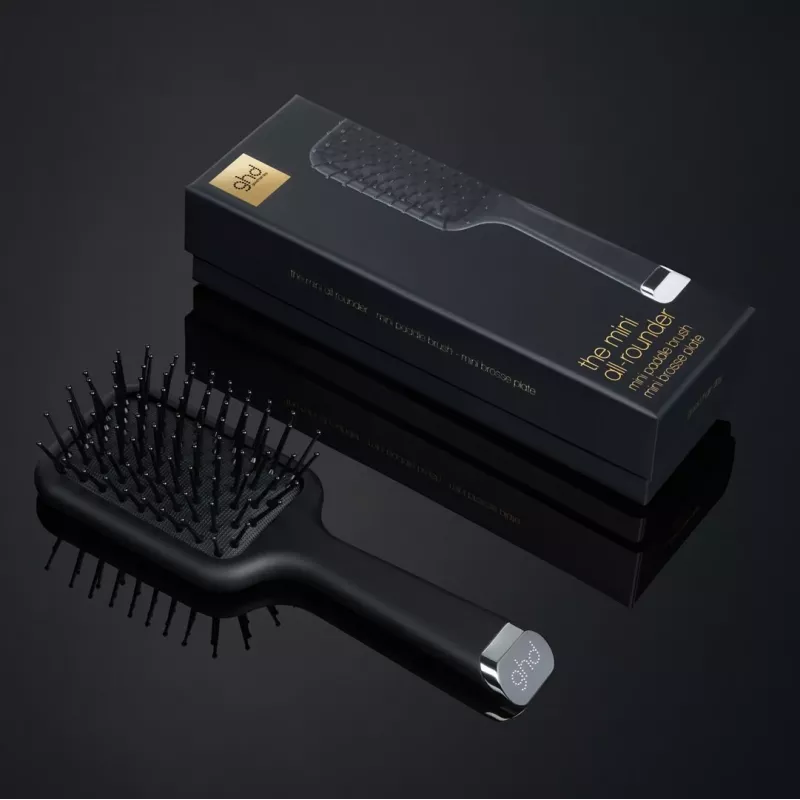 ghd Mini Paddle Brush juuksehari, must