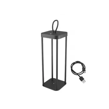 Laetav latern Beper P207ILI100 — must, kaasaskantav LED-valgustus