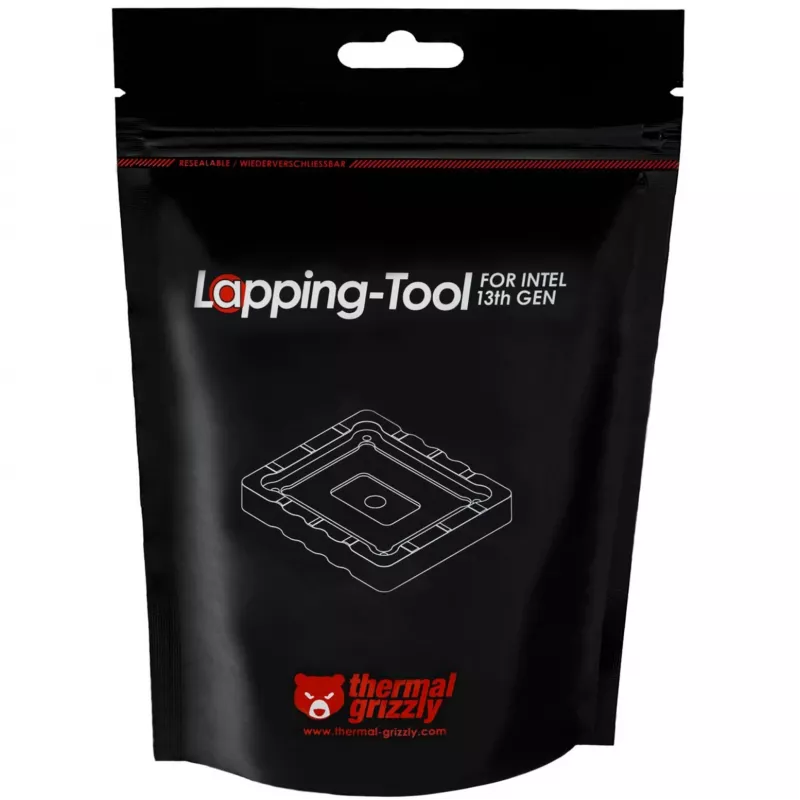 Lapping Tool 13. ja 14. põlvkonna Intel CPU, lihvimis-/poleerimistarvik (läbipaistev)