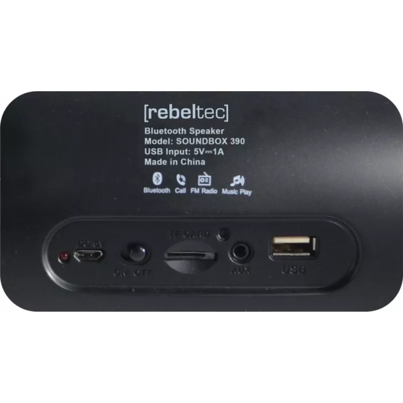 Mobiilikõlar Rebeltec SoundBox 390 Must