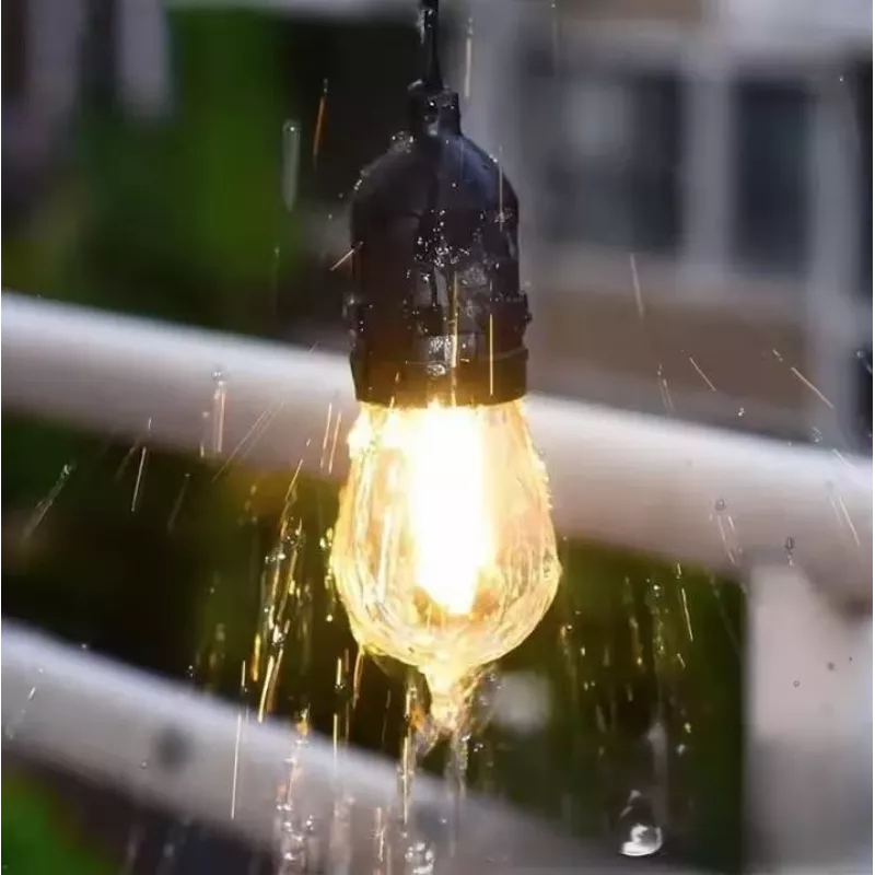 Välistingimustesse sobivad pirnvalgustid Lite bulb moments Extralink 10 m, 10 pirni, aiagurlant